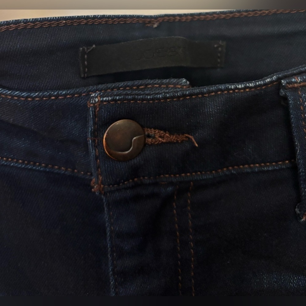 Joe’s THE ICON Stretch Mid Rise Skinny Ankle, Dark Wash, Size 30 - Picture 7 of 13